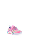 Skechers Girls S Lights Unicorn Chaser Trainer, Pink