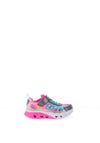 Skechers Girls Sweetheart Lights Simply Love Trainer, Pink Multi