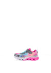 Skechers Girls Sweetheart Lights Simply Love Trainer, Pink Multi