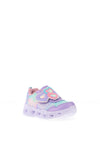 Skechers Toddler Girl Heart Lights Loving Reflection Trainer, Lavender