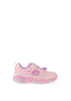 Skechers Toddler Girl S Lights Butterfly Bliss Trainer, Pink