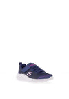 Skechers Girls Bounder Girly Groove Trainer, Navy