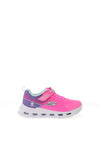 Skechers Girl S Lights Step Lights Trainer, Pink