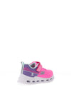 Skechers Girl S Lights Step Lights Trainer, Pink