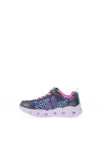 Skechers Girls S Lights Boogie Love Trainer, Navy