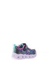 Skechers Girls S Lights Boogie Love Trainer, Navy