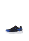 Skechers Boys Flex Glow Bolt Trainer, Black Multi