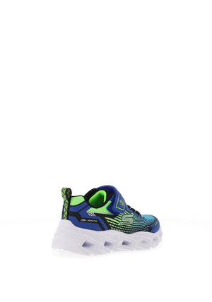 Skechers Boys S Lights Vortex 3.0 Trainer, Blue