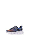 Skechers Boys S Lights Vortex 3.0 Trainer, Grey