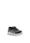 Skechers Toddler Boy S Lights Zorento Trainer, Black Multi