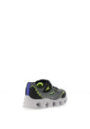 Skechers Toddler Boy S Lights Zorento Trainer, Black Multi