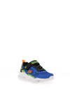 Skechers Boys S Lights Meteor Lights Trainer, Blue