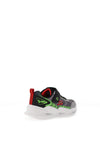 Skechers Boys S Lights Meteor Lights Trainer, Grey