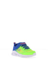 Skechers Baby Boy S Lights Meteor Krendox Trainer, Blue
