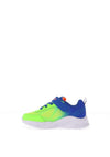 Skechers Baby Boy S Lights Meteor Krendox Trainer, Blue