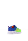 Skechers Baby Boy S Lights Meteor Krendox Trainer, Blue