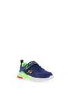 Skechers Boys S Lights Tri Namics Trainer, Blue