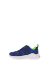 Skechers Boys S Lights Tri Namics Trainer, Blue