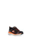 Skechers Boys Ultra Groove Waterproof Velcro Trainer, Black