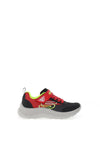 Skechers Boys Skech Fast Solar Squad Trainers, Red & Black