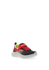 Skechers Boys Skech Fast Solar Squad Trainers, Red & Black