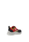 Skechers Boys Skech Fast Solar Squad Trainers, Red & Black