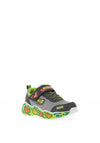 Skechers Toddler Boy Play Scene Dino Trainer, Grey