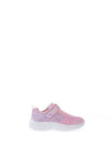 Skechers Girls Go Run 650 Fierce Flash Trainer, Pink