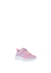 Skechers Girls Go Run 650 Fierce Flash Trainer, Pink