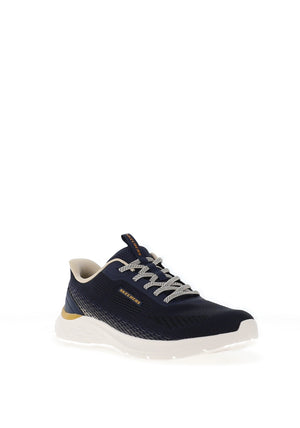 Skechers Garner Ellis Slip-Ins Trainers, Navy