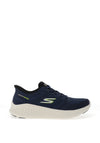 Skechers Go Walk Now Payton Slip-Ins Trainers, Navy & White