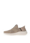 Skechers Bounder 2.0 Slip-Ins Trainers, Taupe