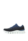 Skechers Glide Step Pro Waverra Trainers, Black & Blue