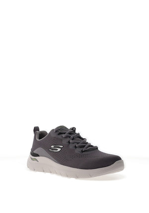 Skechers Arch-Fit Summits Kravel Trainers, Charcoal