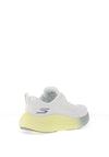 Skechers Womens Go Run Supersonic Max Trainers, White & Yellow