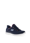 Skechers Womens Slip-ins Summits Trainers, Navy & Pink