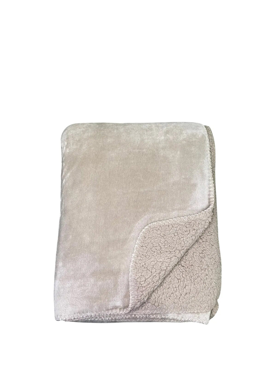 Malini Cosy Faux Fur Throw, Mink