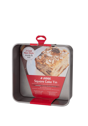 Judge Bakeware Square Non-Stick Cake Tin 9"/23cm
