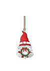 Newbridge Gonk with Wreath Christmas Tree Decoration