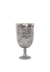 Fern Cottage Decorative Glass Candle Holder, Silver