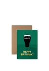 Slieve Studio “Happy Birthday Sláinte” Illustrated Guinness Card