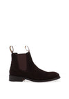 Sloane Richmond Suede Chelsea Boots, Dark Brown