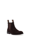 Sloane Richmond Suede Chelsea Boots, Dark Brown