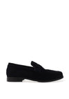 Sloane Suede Loafers, Dark Navy