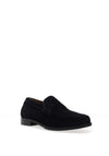 Sloane Suede Loafers, Dark Navy
