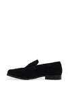 Sloane Suede Loafers, Dark Navy