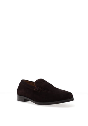 Sloane Suede Loafers, Brown