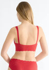 Sloggi Zero Feel Bliss Bralette, Red