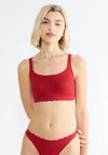 Sloggi Zero Feel Bliss Bra Top, Red