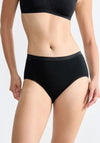 Sloggi Basic+ Midi 3 Pack Briefs, Black